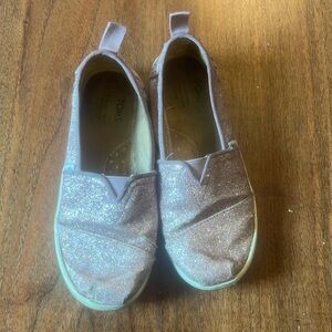 Toms girls pink Toms size 13